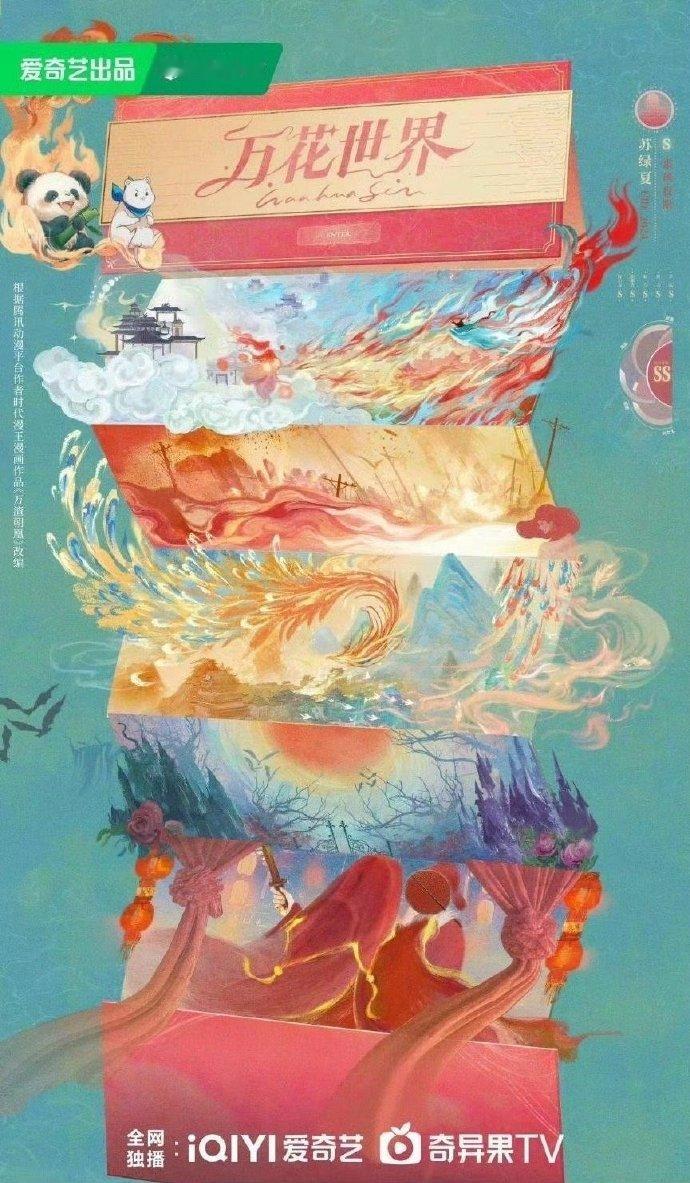 《万花世界》女主：迪丽热巴；网传男主：侯明昊、王星越、丞磊、田嘉瑞 ​ ​​​