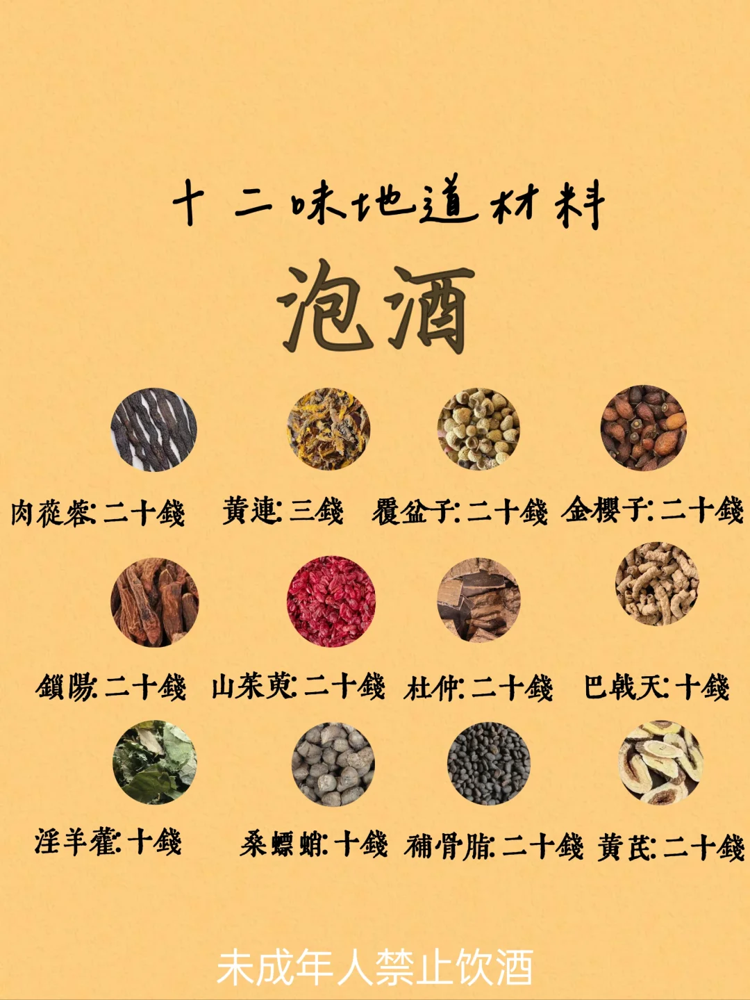 日常养生酒👨🏻全身得劲