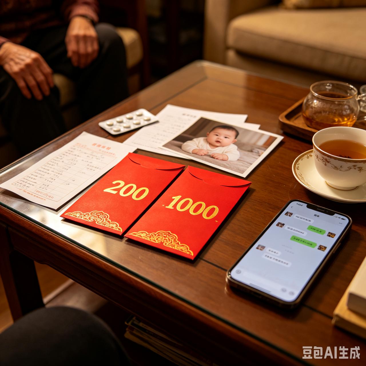 亲戚随礼临时涨价，我坚持只给200，妈妈骂我不懂事！
亲戚之间最磨人的拉扯，从来