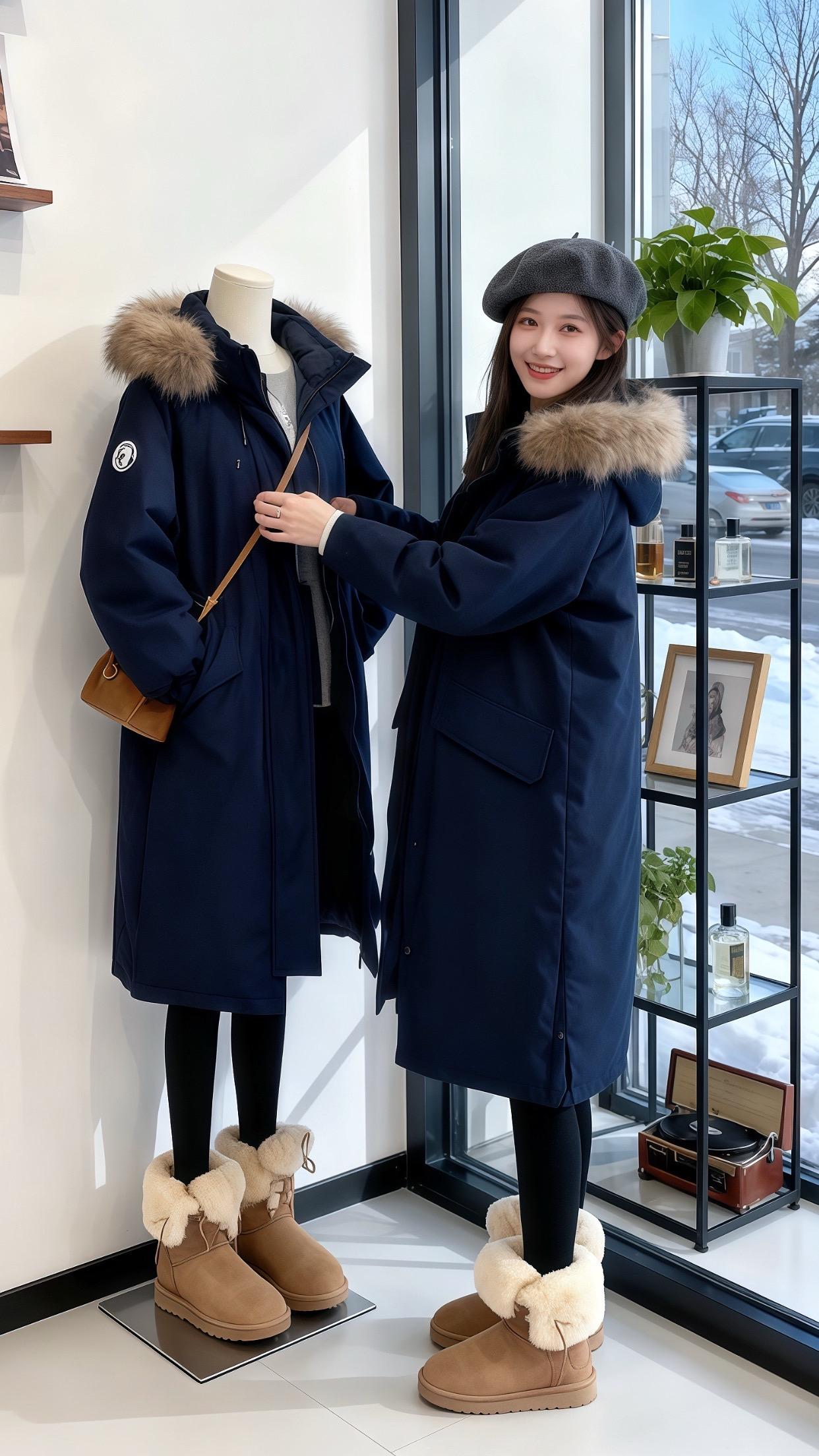 秋冬穿搭测评 普通人秋冬的一周穿搭  今年冬天也有温暖的神 降温了请拿...