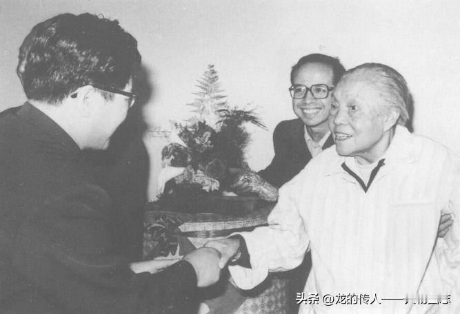 乔石到医院看望蔡畅