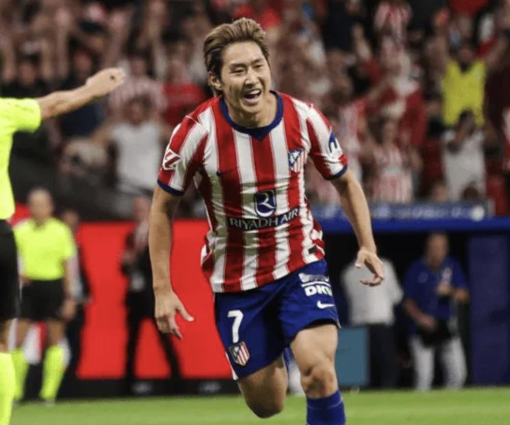 韩国足球进入李刚仁时代！本赛季转会去西甲豪门马竞的韩国巨星李刚仁热身赛进球了！作