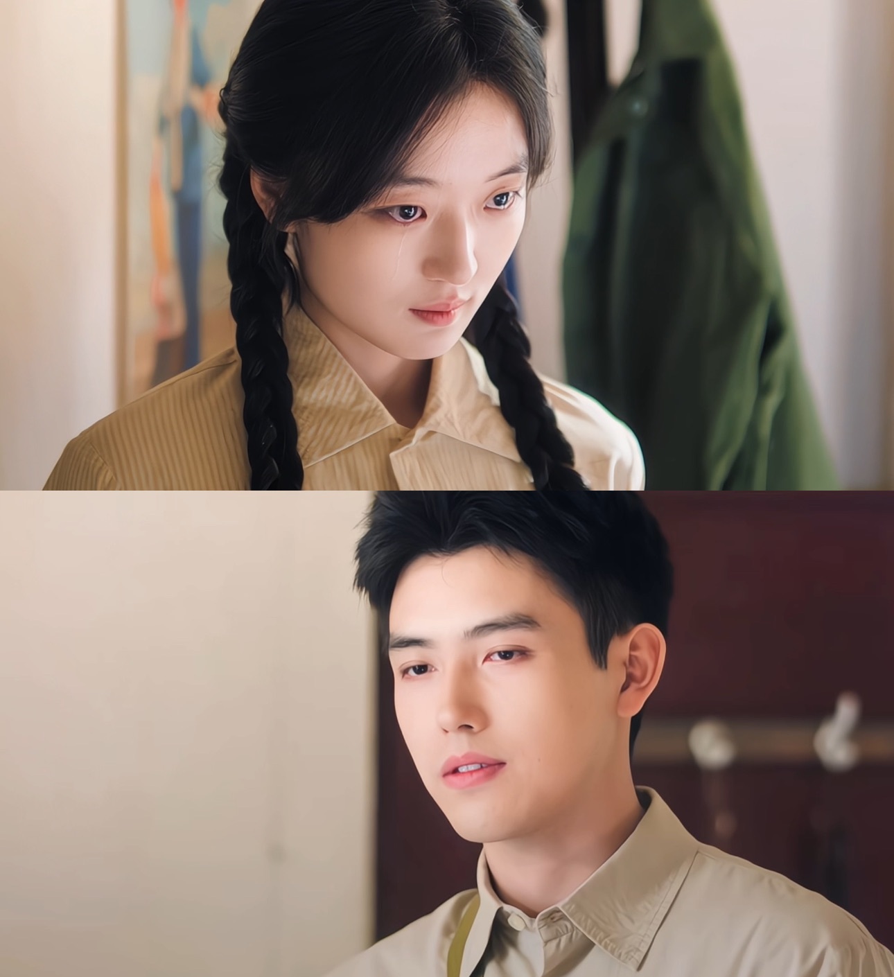 方心有霓表白这里真的拍的太好太神了🥹方穆扬真心话说出口的那一刻镜头一个调动，挤