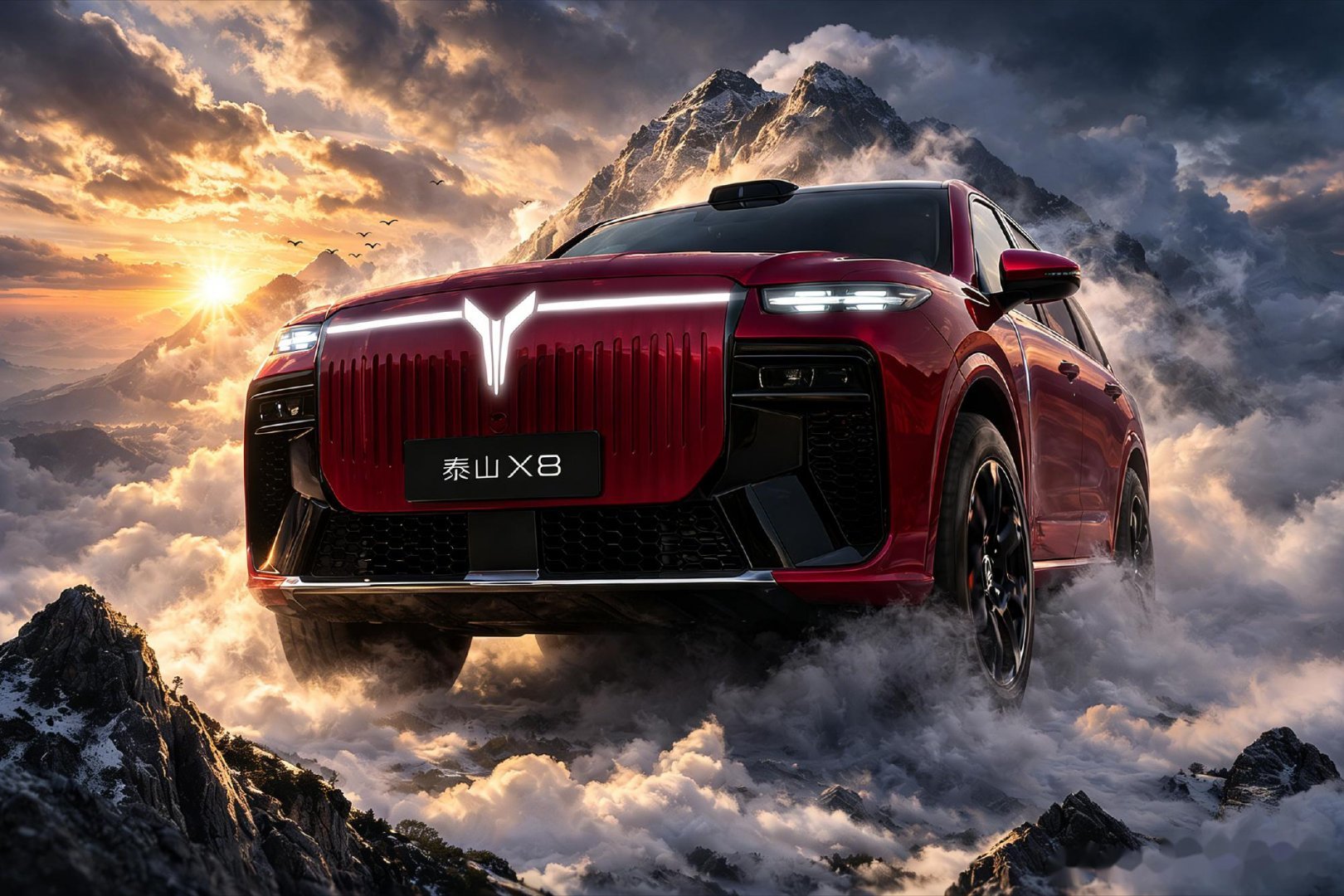 车企又掀起了抢8大战智己LS8，岚图泰山X8，极氪8X都是这个月亮相预计都会在近