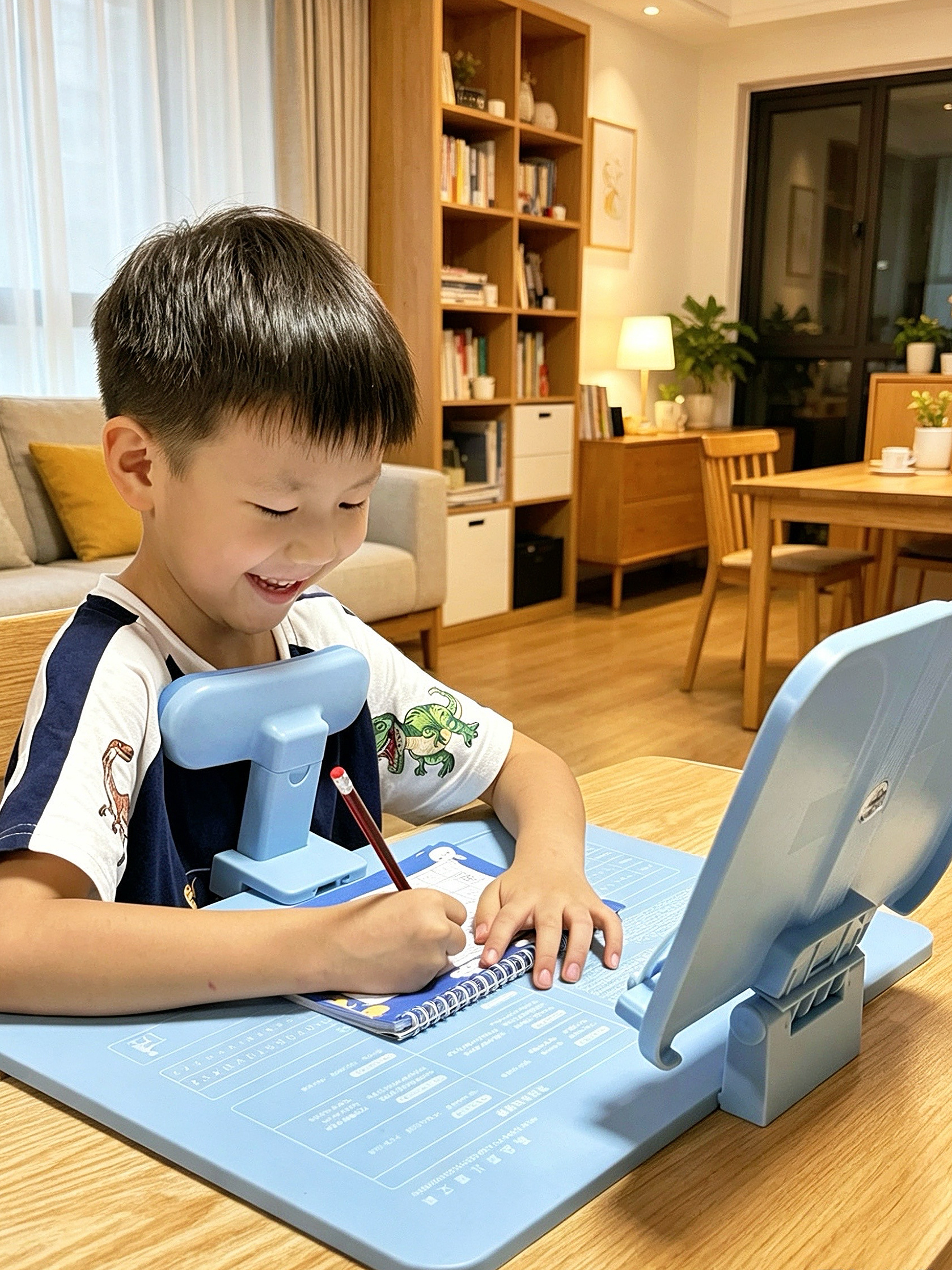 给小孩哥买的练字帖闲时学习写自己的名字给小孩哥买的学绘台 加油～还有4739天就