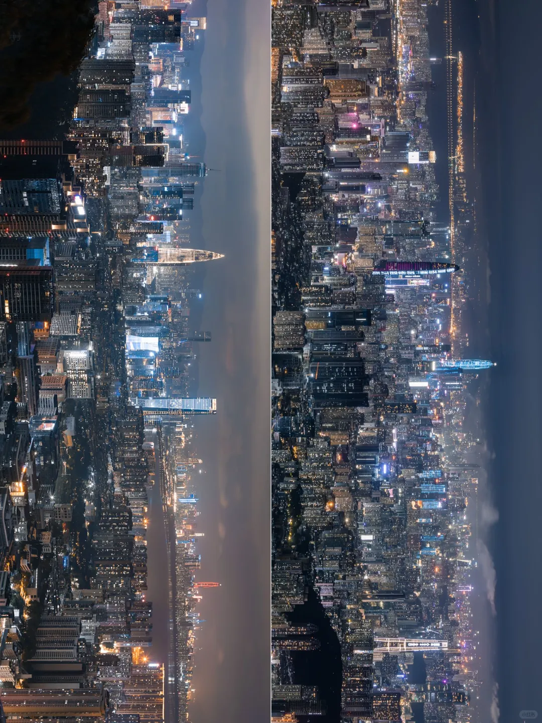 深圳夜景，这两个城市观景台你选哪个❓️