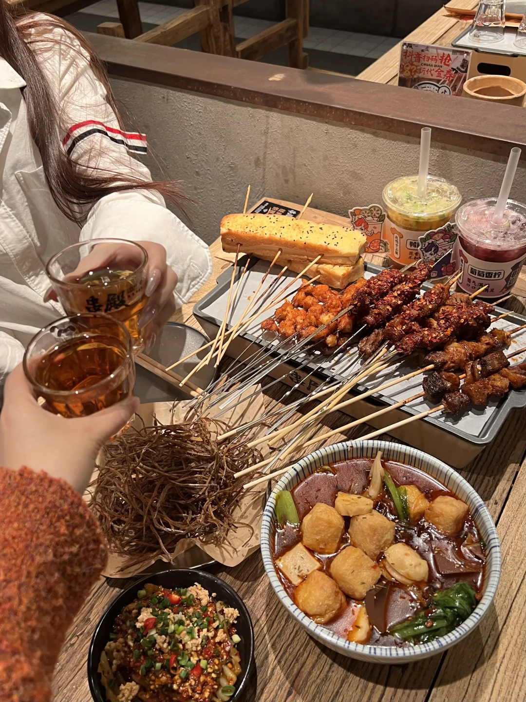 在深圳会带每一个朋友撸串的正宗东北烧烤‼️