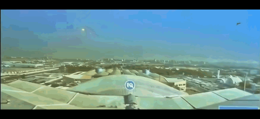 伊朗空中小摩托车“见征者-136”自杀式无人机从不同角度观看爆炸威力比一枚155