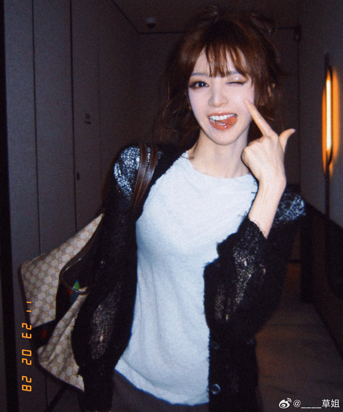 什么原宿辣妹哦！！！🖤❕❕ 