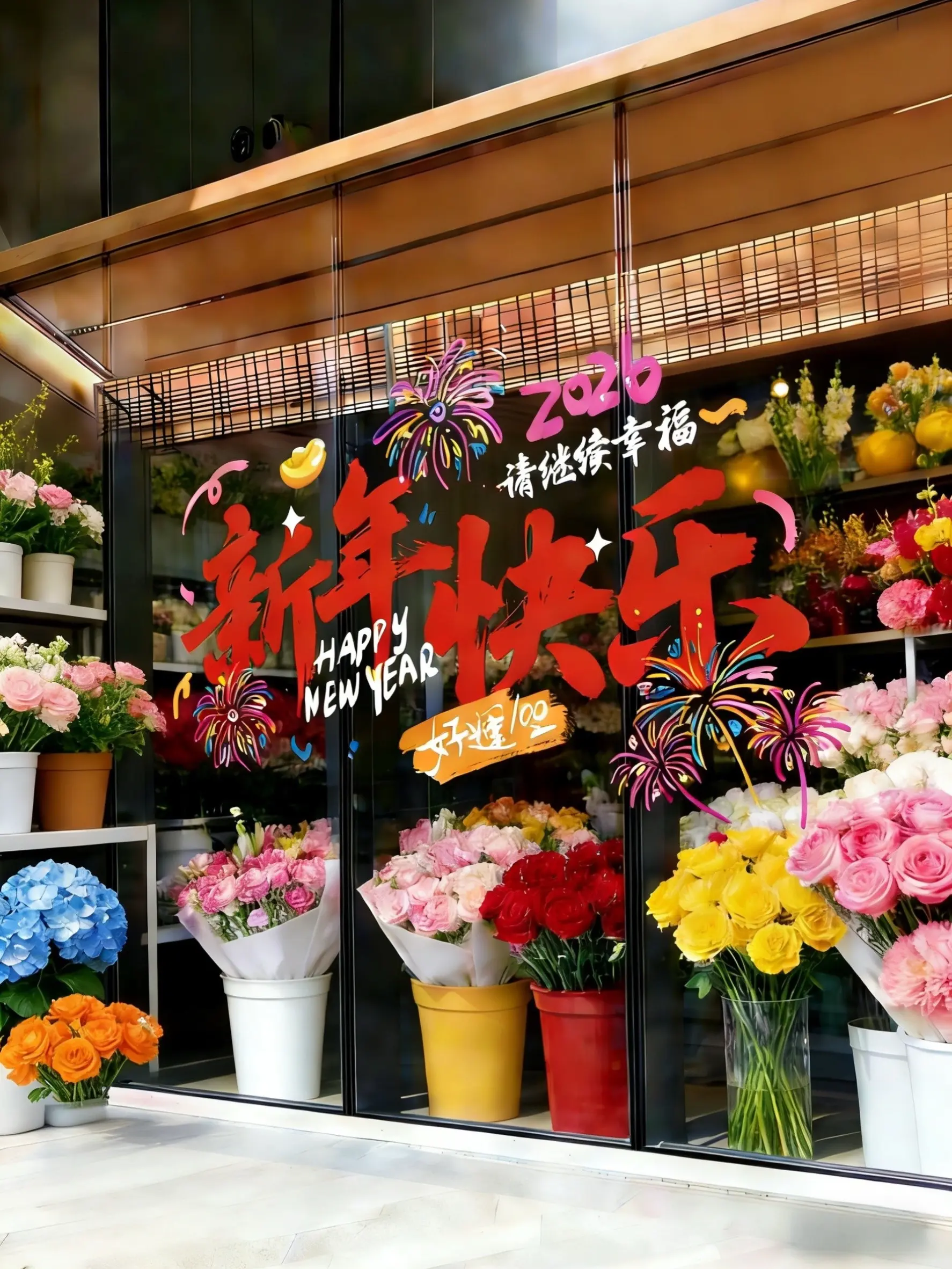窗花 窗花贴 新年氛围感 新年仪式感 新年快乐