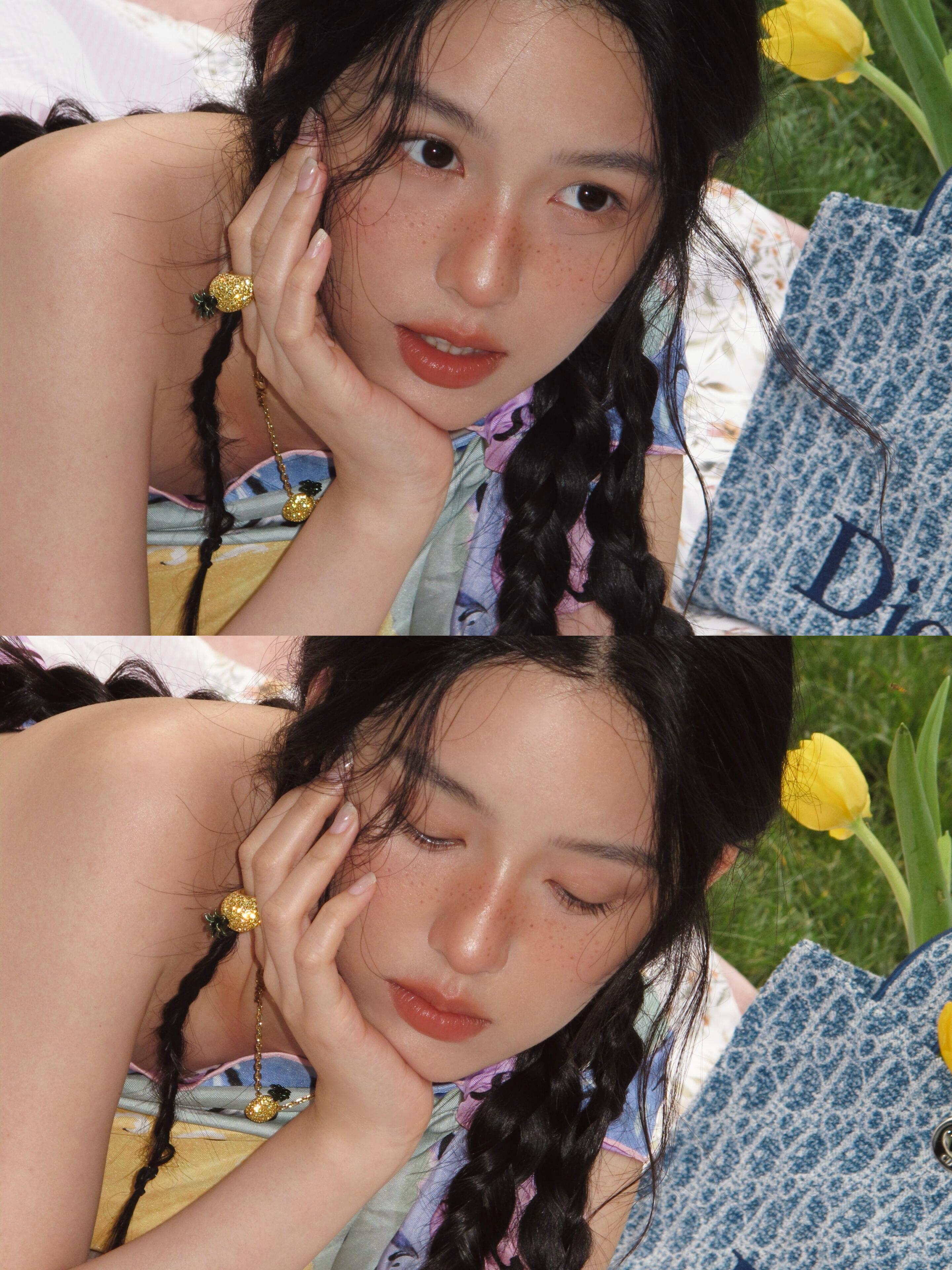 周也红秀夏日度假大片王亚飞更新，周也《红秀GRAZIA》六月刊封面定妆照📖