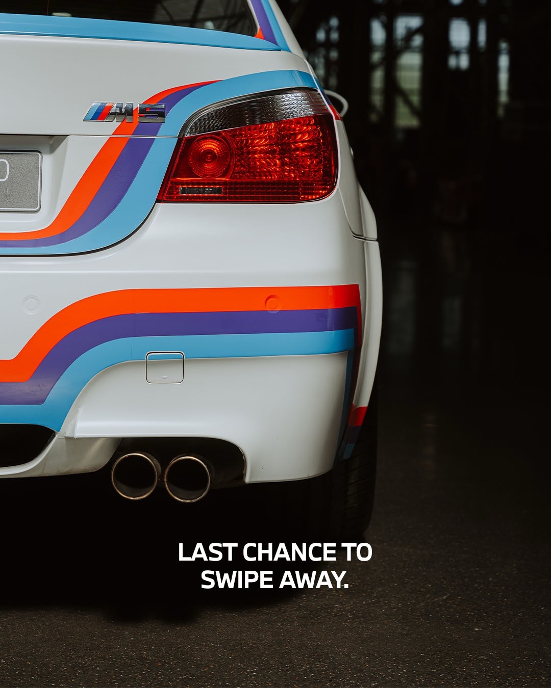 这台车，是宝马E60 M5世代的  CSL  这车从没有对外公布过，630马力，