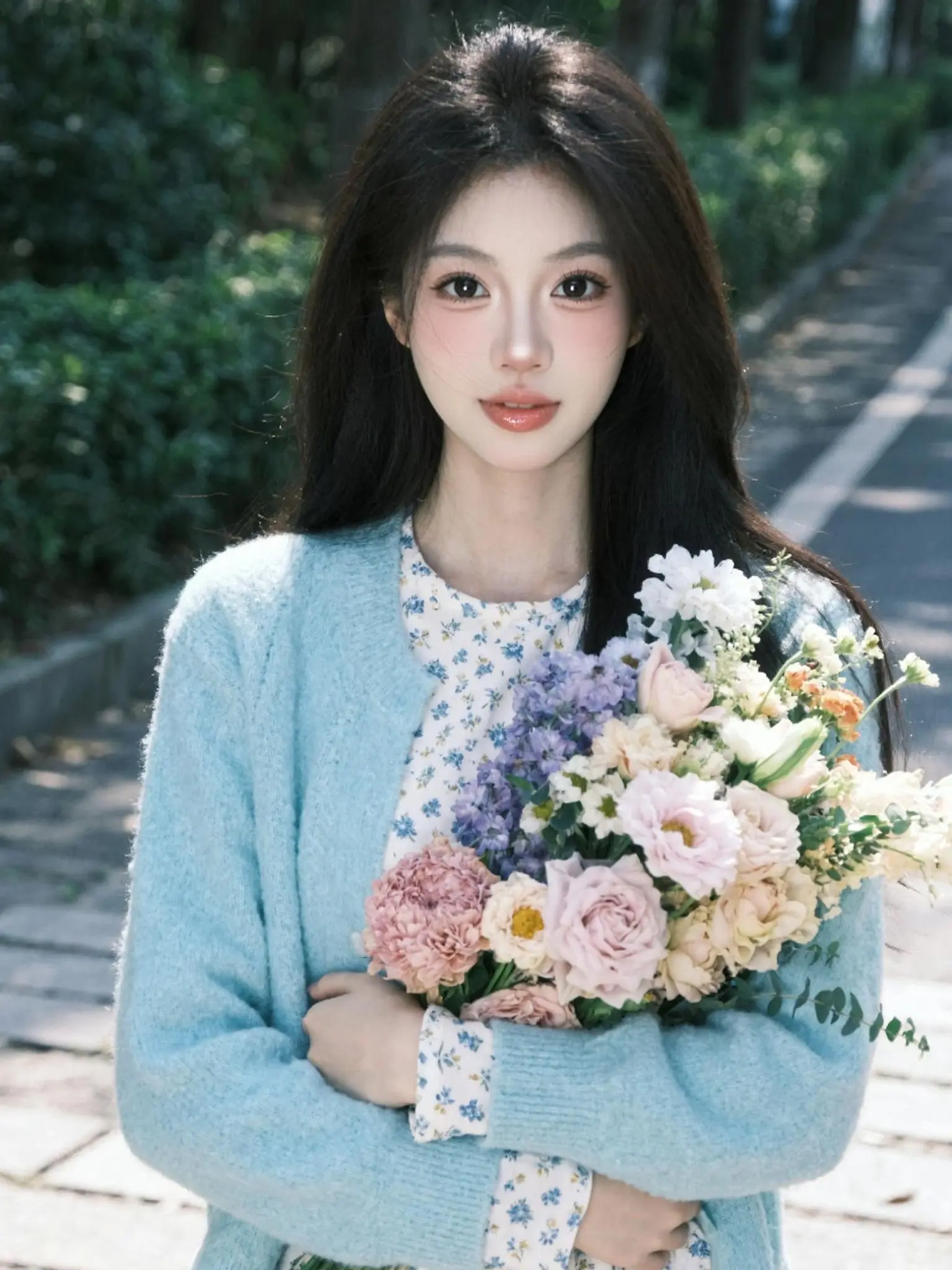 AI清新花束写真 AI清新花束写真 随变ai随便玩