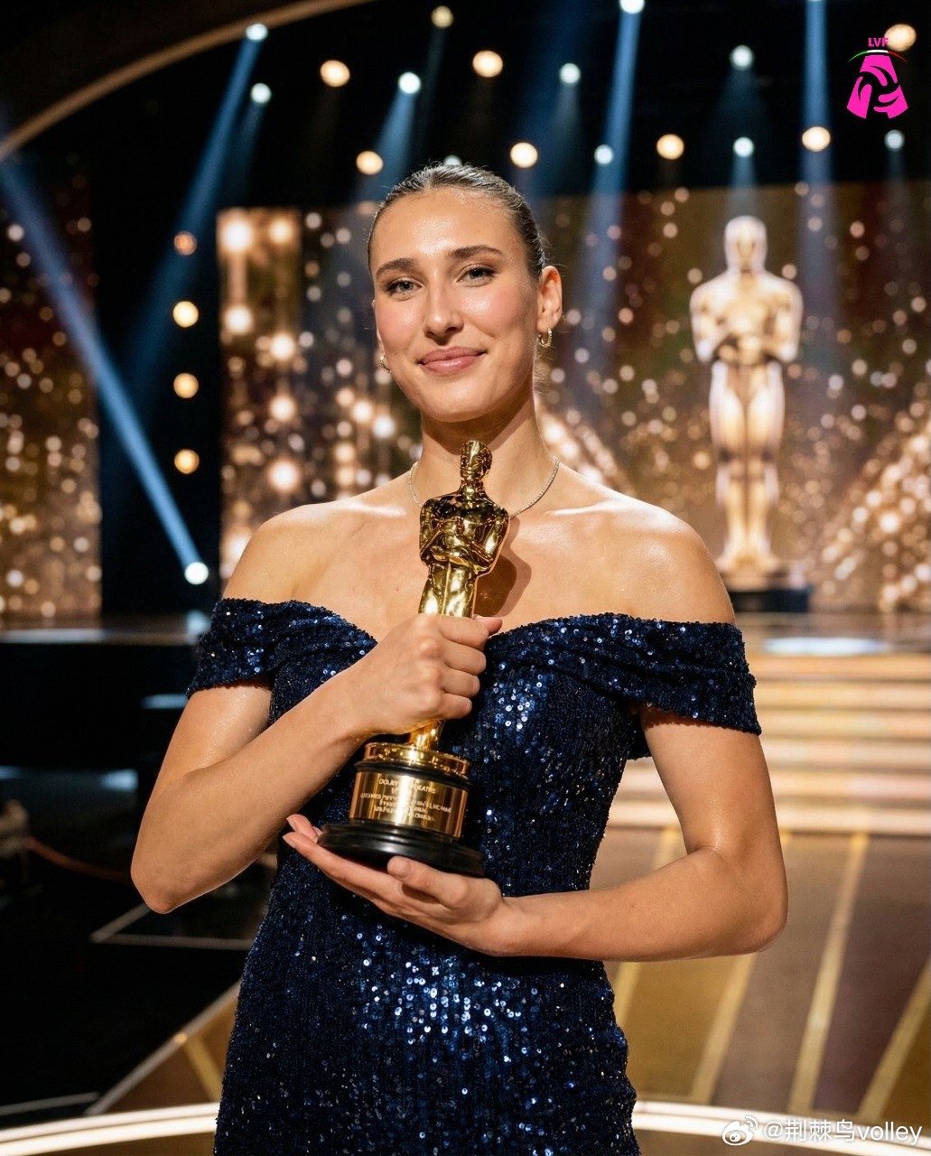 衣服很得体！谁将捧起本赛季意甲联赛的冠军奖杯。女排 国际排坛动态