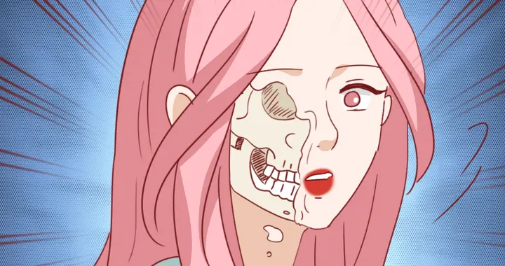 他的床上躺着一个会融化的女人，人性漫画陶泥