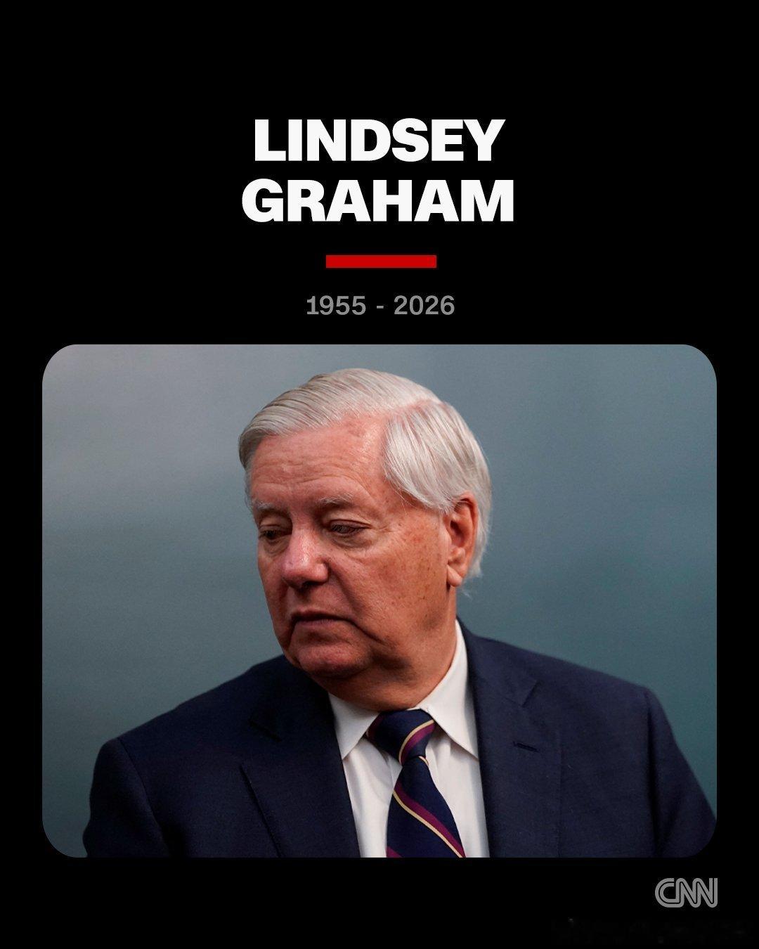 突发：南卡州联邦参议员林赛·格雷厄姆（Lindsey Graham），因短暂且突