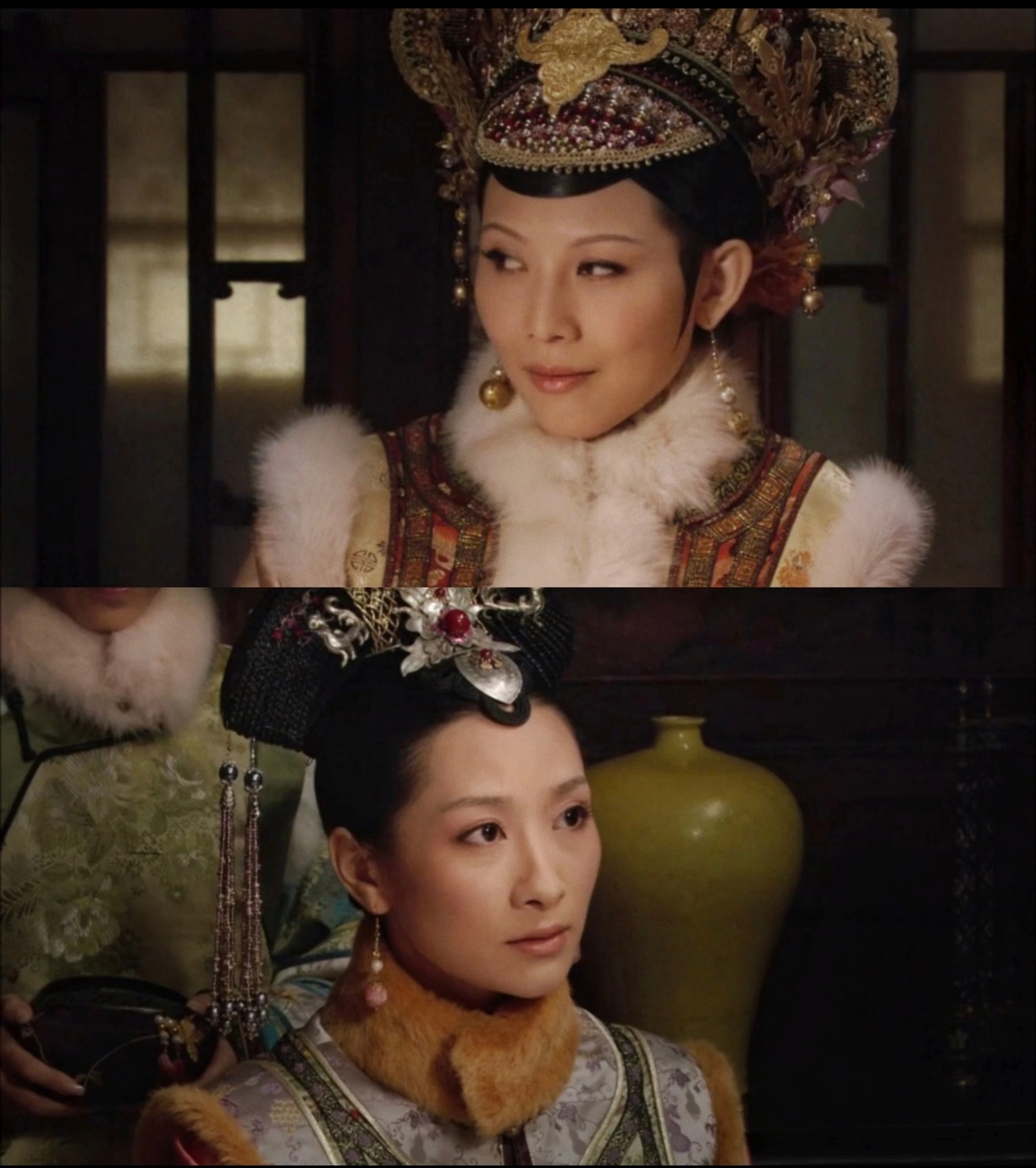 安陵容和宜修，一对鬼气森然的精神母女 [求关注][打call][点赞] ​​​