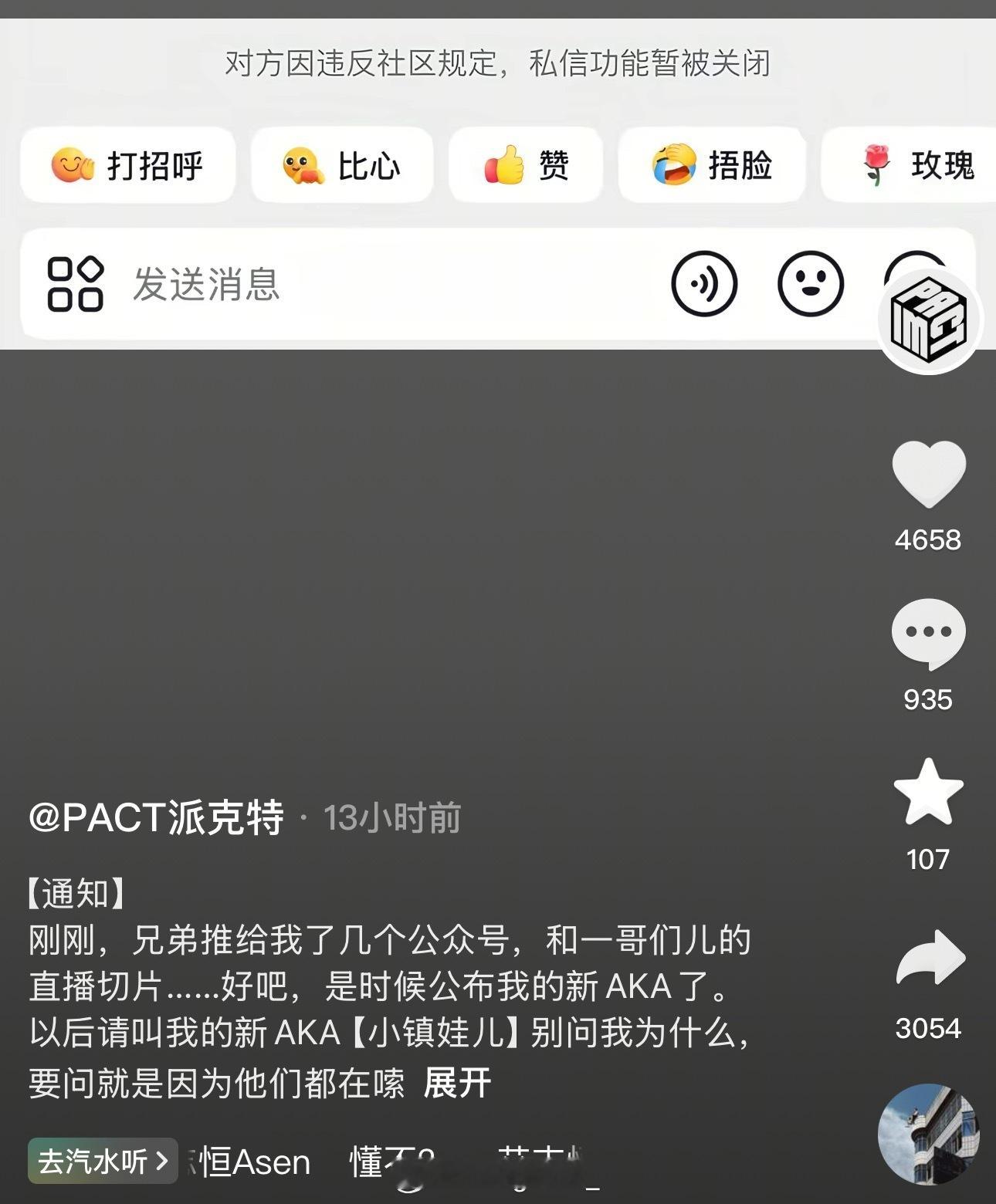 派克特听从Mercy建议开始自己玩梗“🔒🦅”后，评论区更难绷了派克特 派总尽