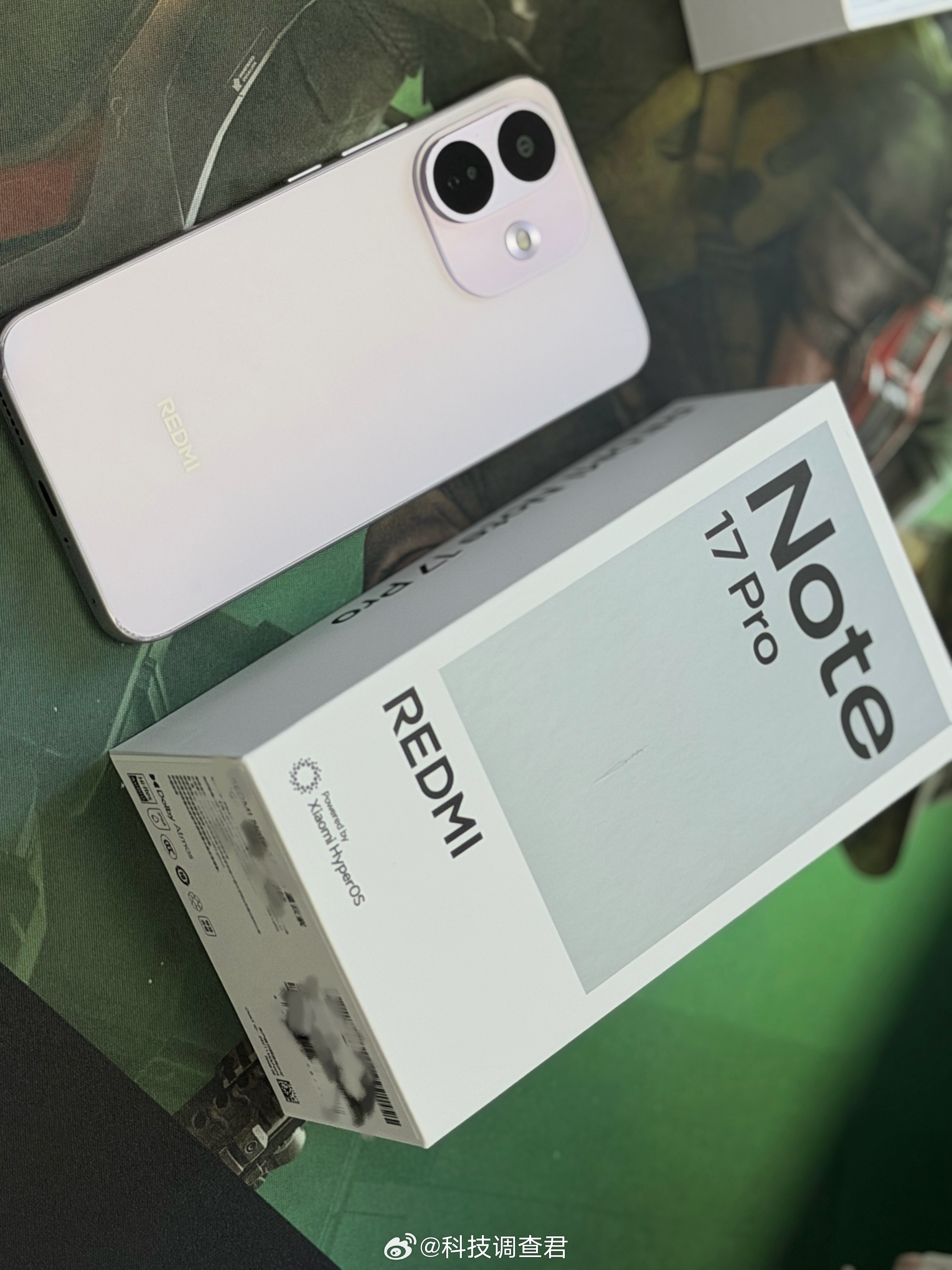 周六抽个奖，红米note 17pro送一个铁粉，拆封9成新的，8月17号抽～ 抽
