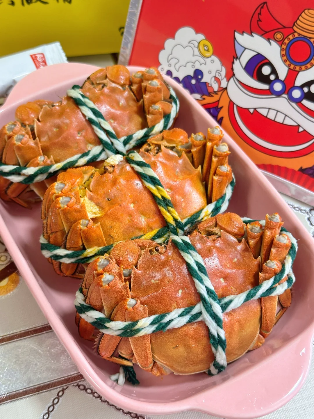 秋天的第一只蟹在我嘴里！