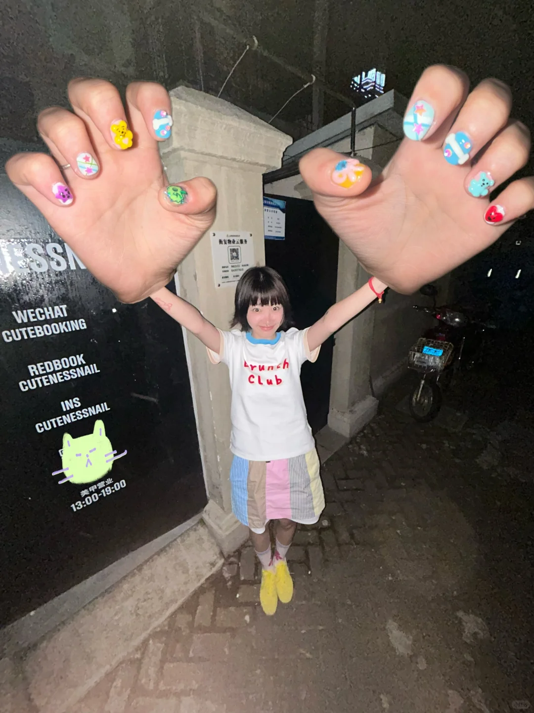 炫耀一下美甲💅