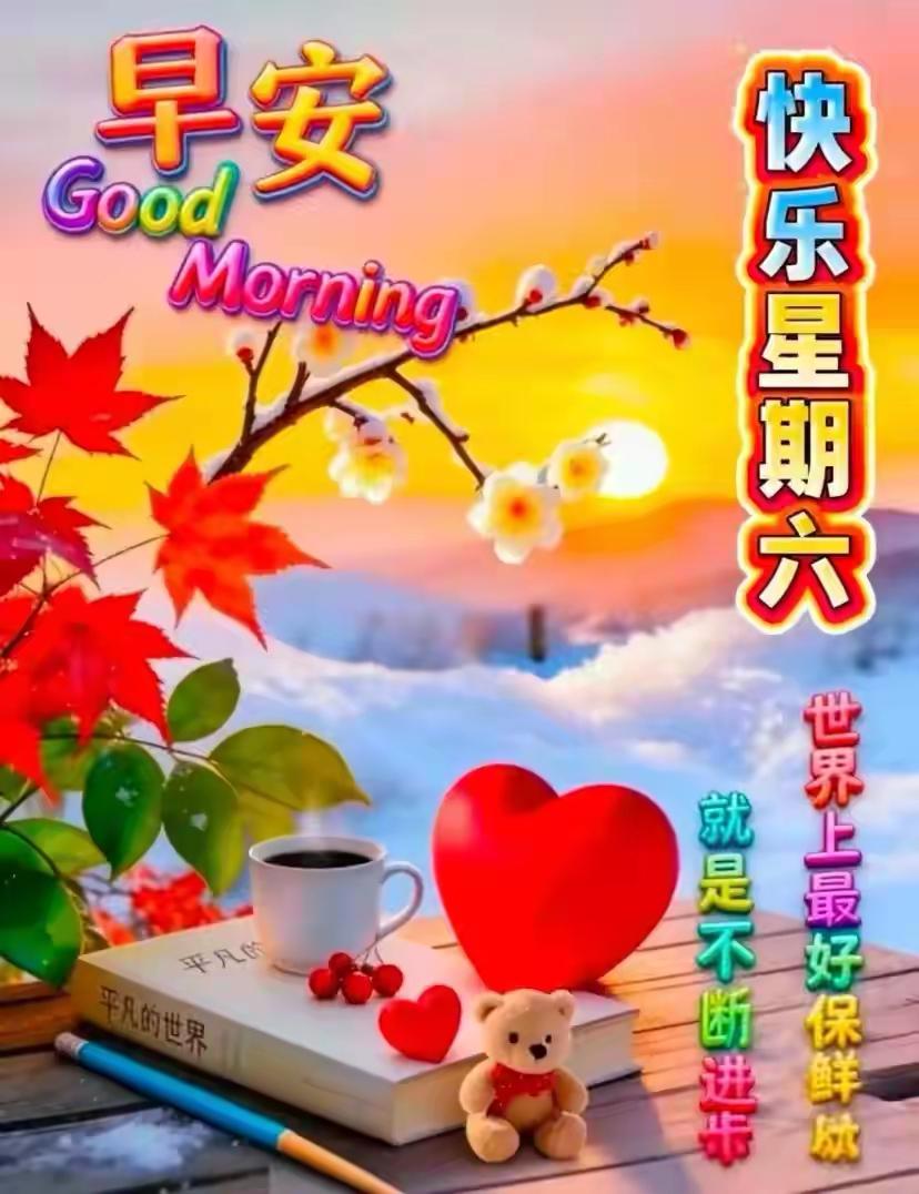 🌷
 
愿你清晨，心情透亮，
愿你日常，轻松坦荡。
送你顺心，陪伴朝夕；
送你