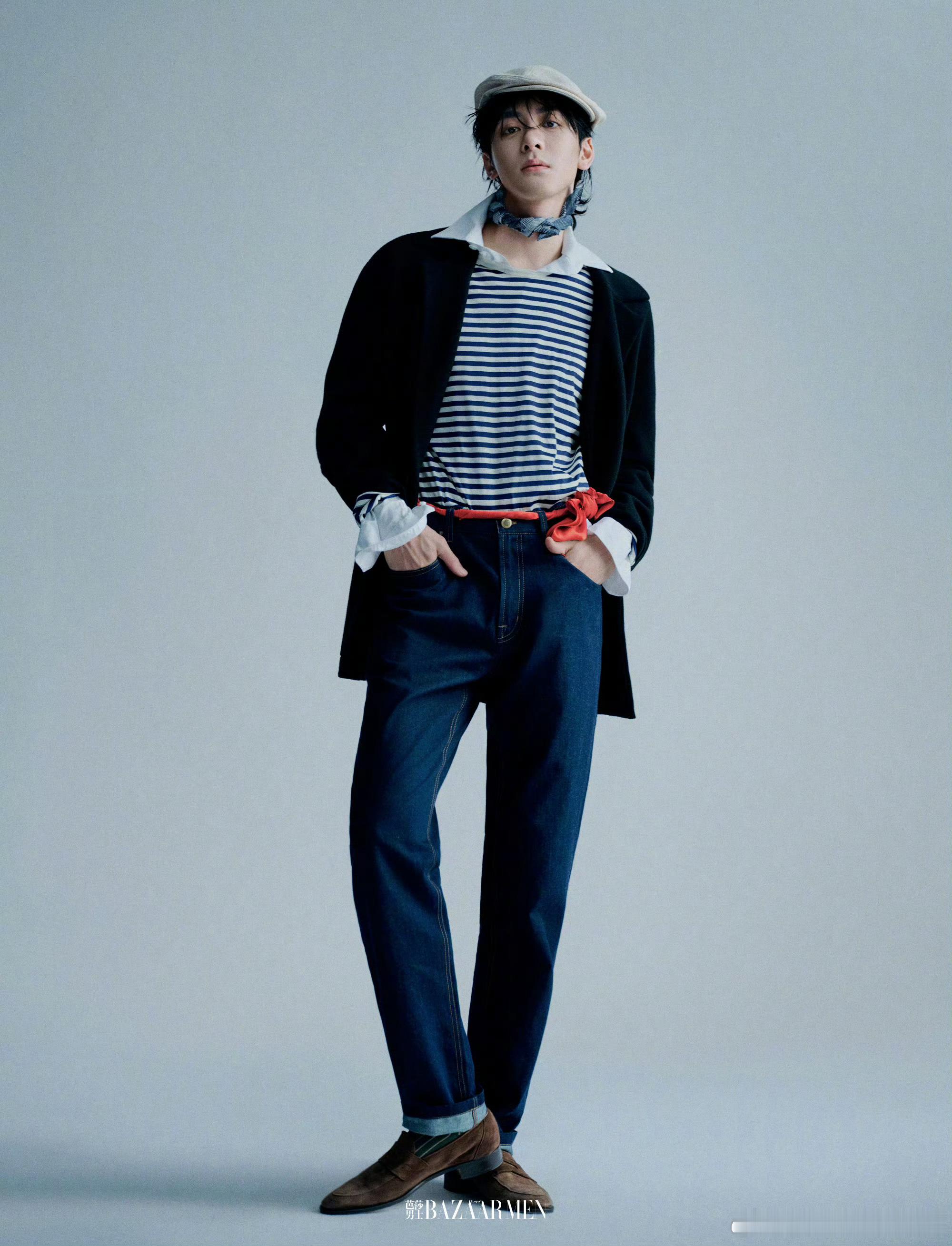 芭莎男士曾舜晞五月刊封面巧了，来看看小曾的时尚表现芭莎男士曾舜晞五月刊封面