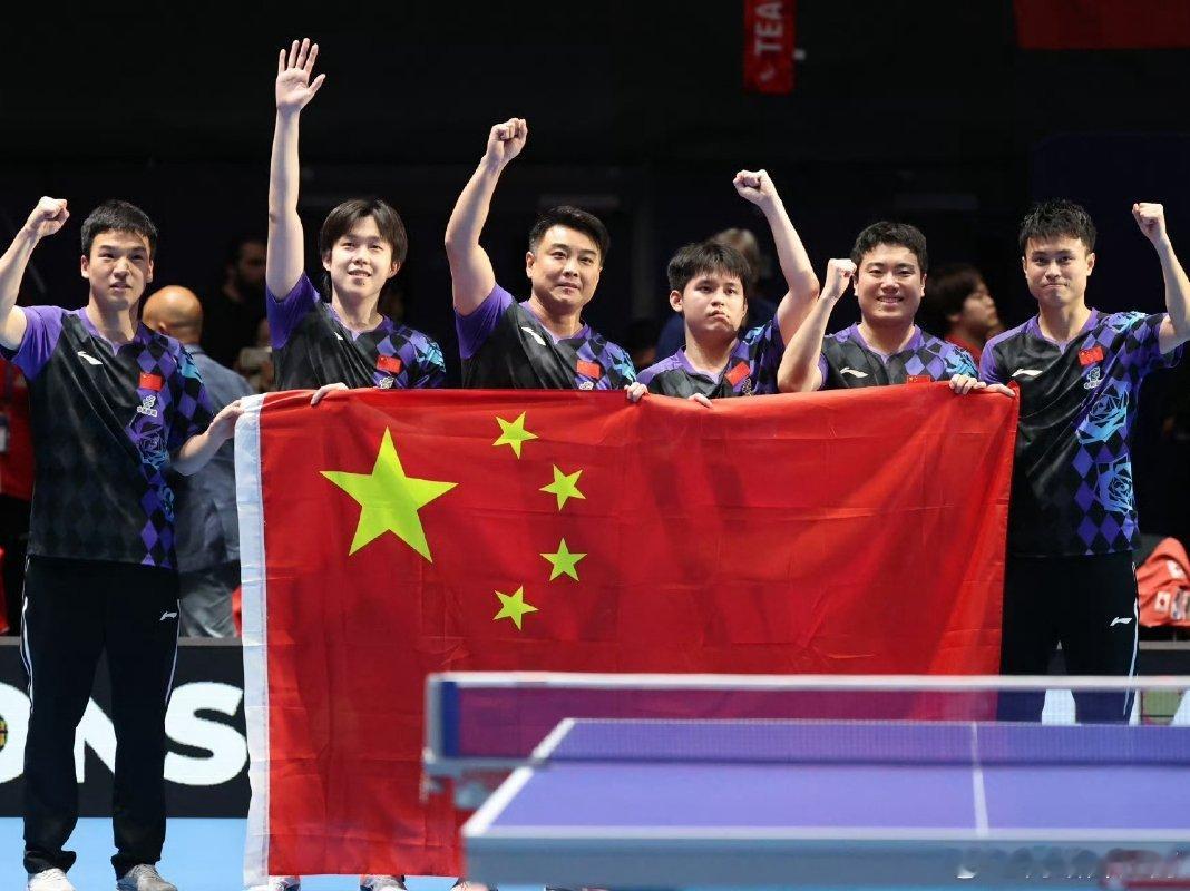 国乒男团12连冠，王者归来，舍我其谁！祝贺中国队3-0战胜日本队夺冠，实现12连