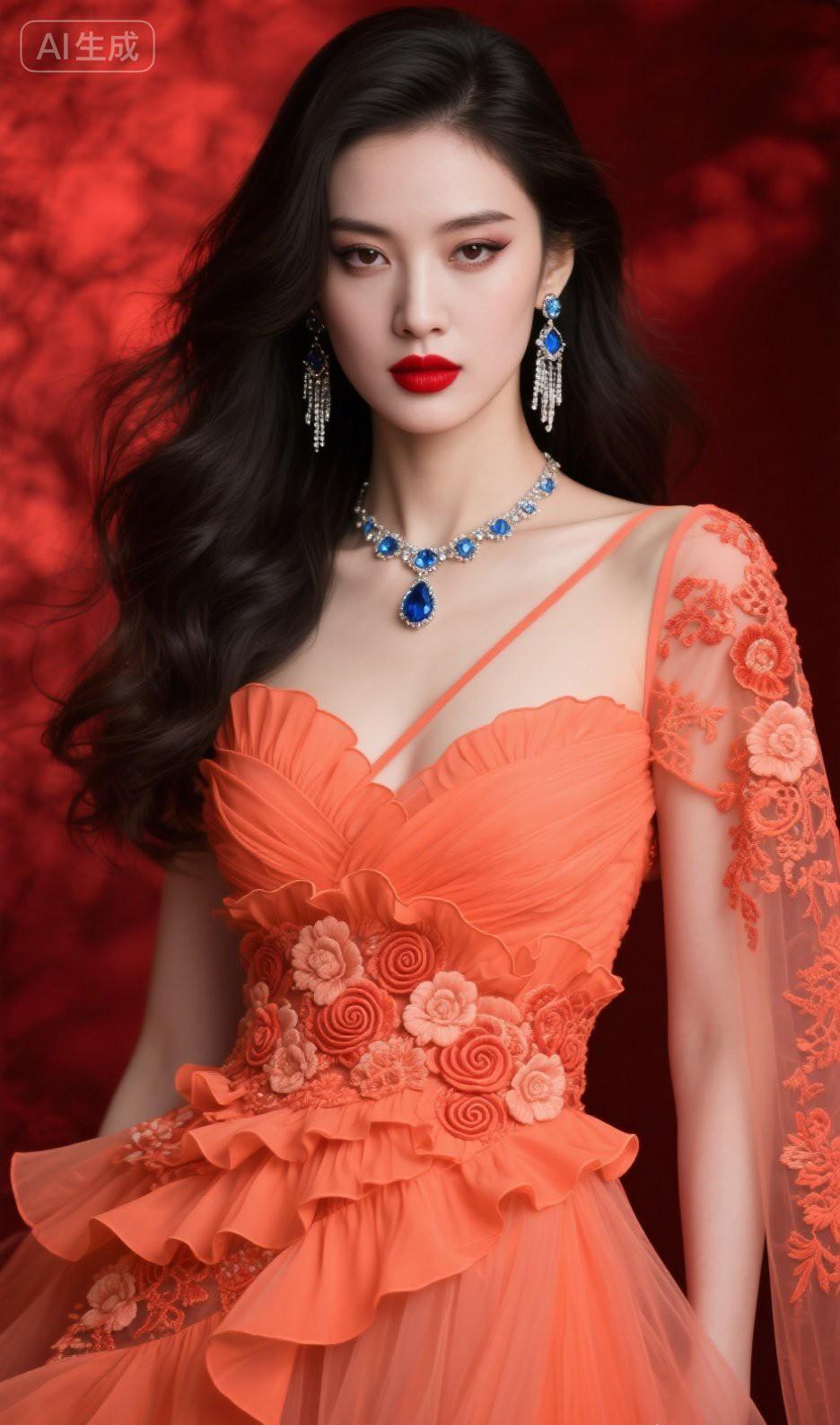高贵典雅，妩媚诱人