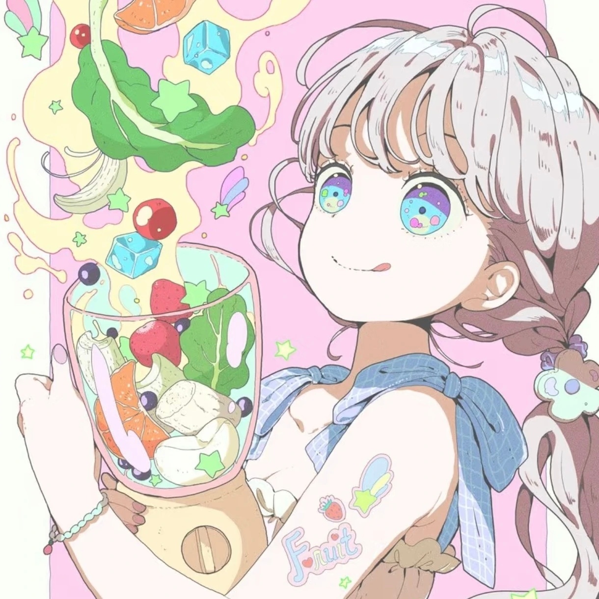 WeChat | 马卡龙色系少女头像 