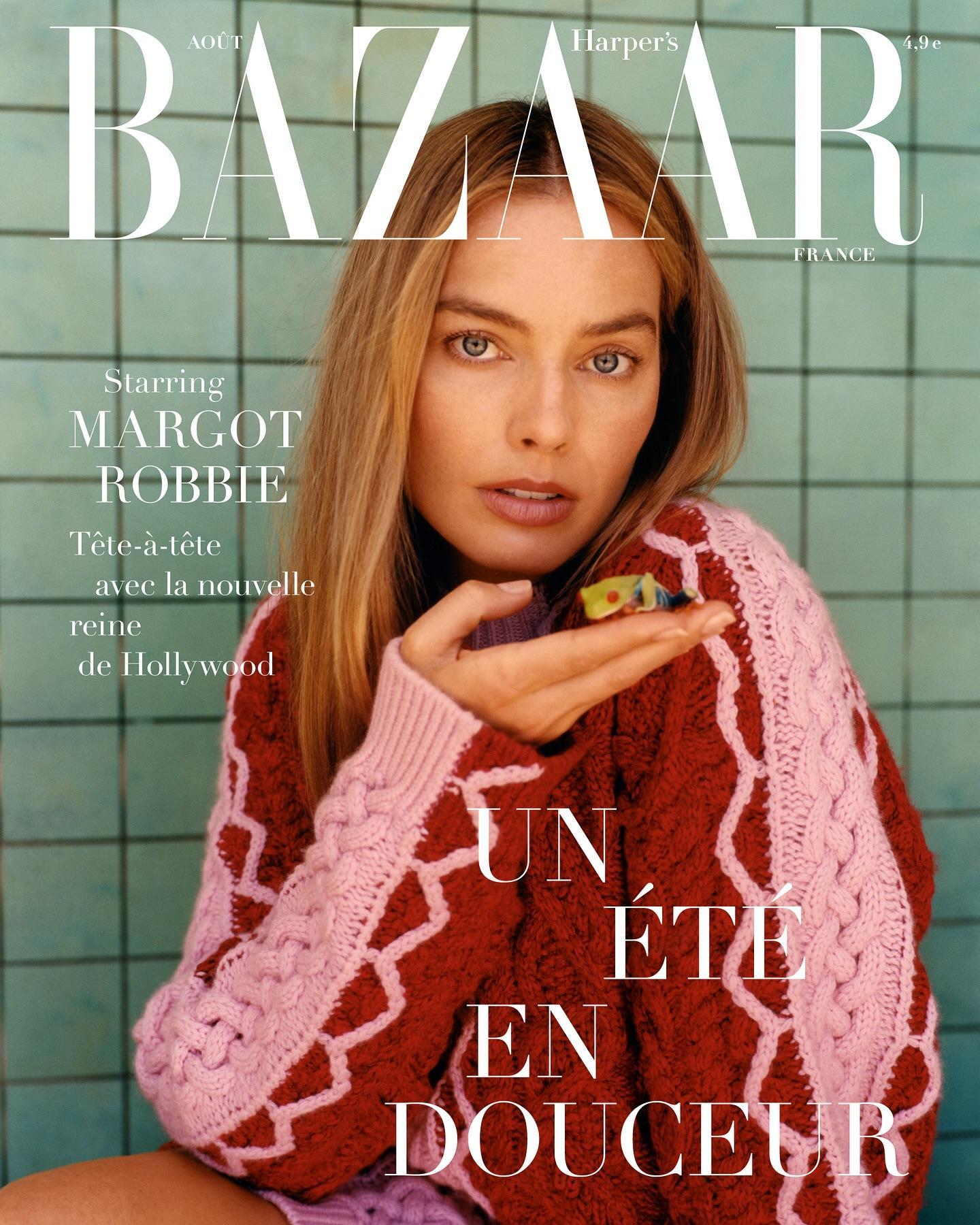 玛格特罗比登上法国《Harper's BAZAAR》杂志封面美图大赏！！！[舔屏