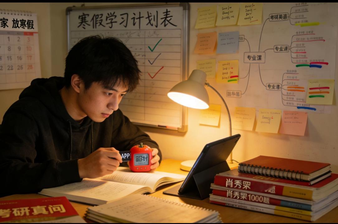 寒假不打烊27考研寒假备考攻略 放寒假别只顾着放松！寒假回家正是弯道超车的黄金期