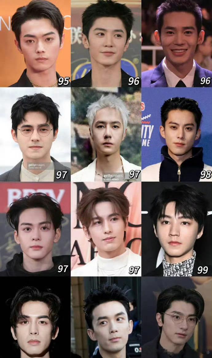 95line存在感高的男明星 ​​​