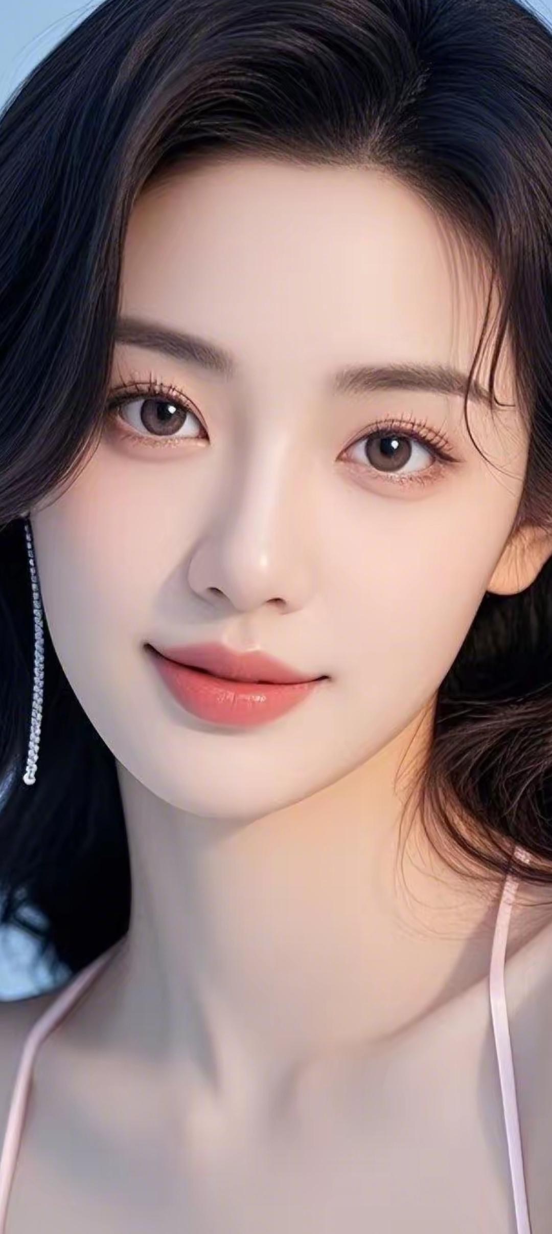 温柔甜美的少女，散发着迷人的魅力！