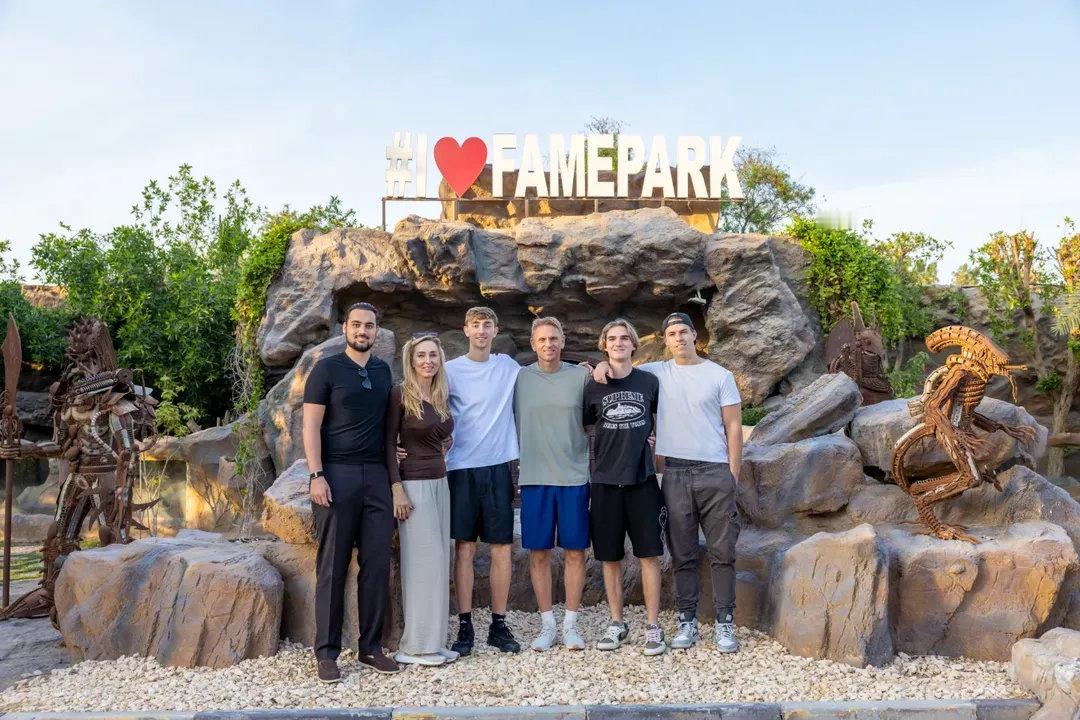 赫伊森IG：在迪拜。halamadrid