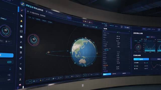明和空间计算与数据中继星座采用6颗MEO卫星，通过激光链路相互连接，并提供LEO卫星数据中继能力，此
