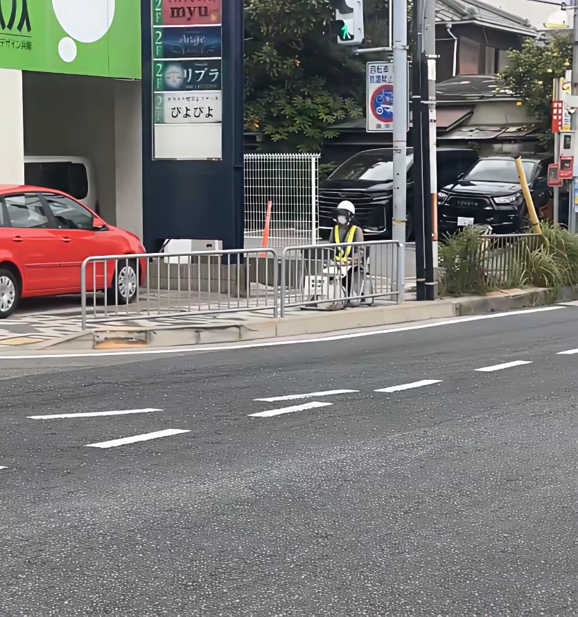 日本又出了一个职业，叫做“交通量调查仙人”。采用传统调查方式，街道的左右两侧，一