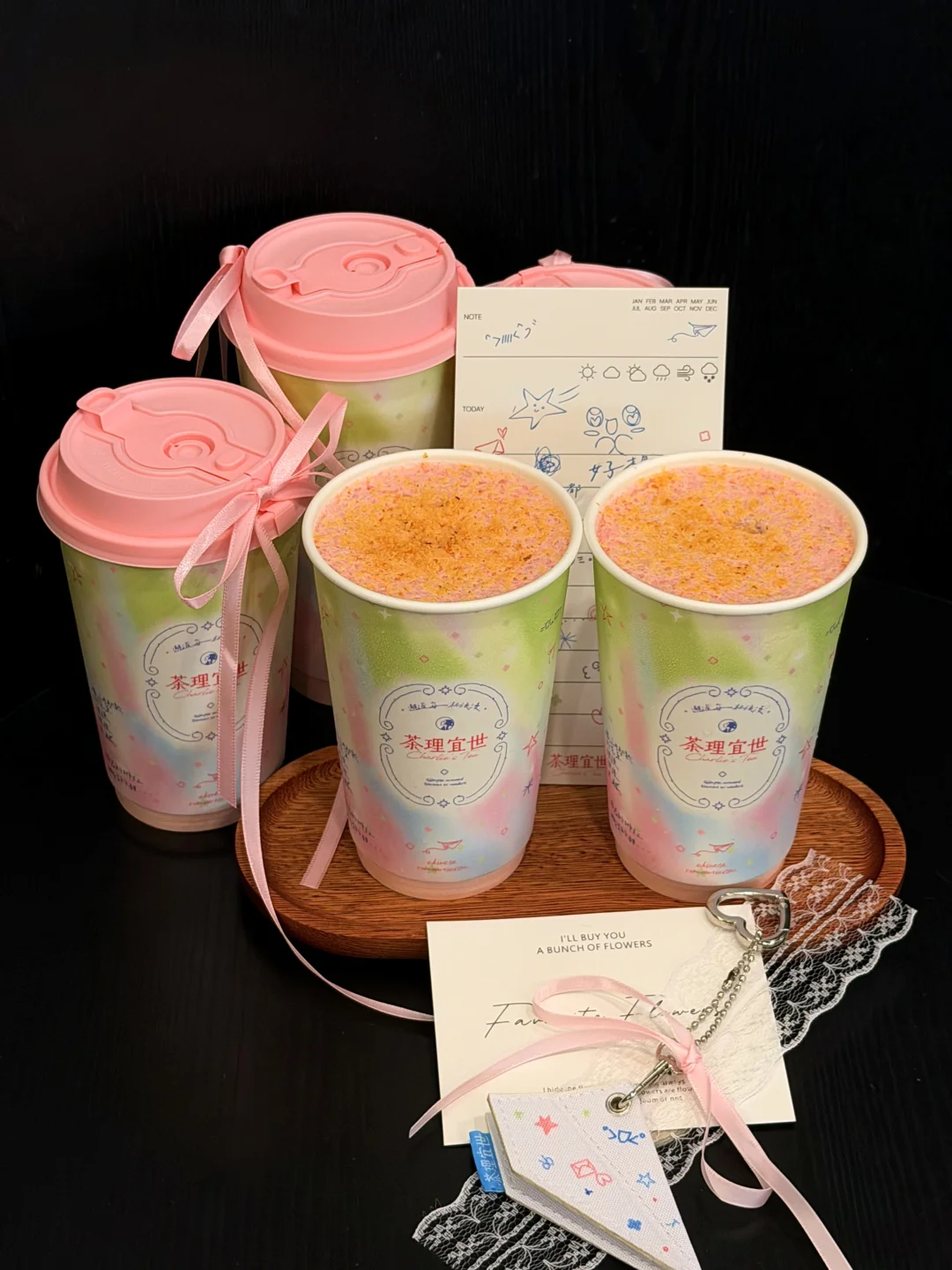 「心芭上」这杯初春限定的温柔想和你一起喝💓