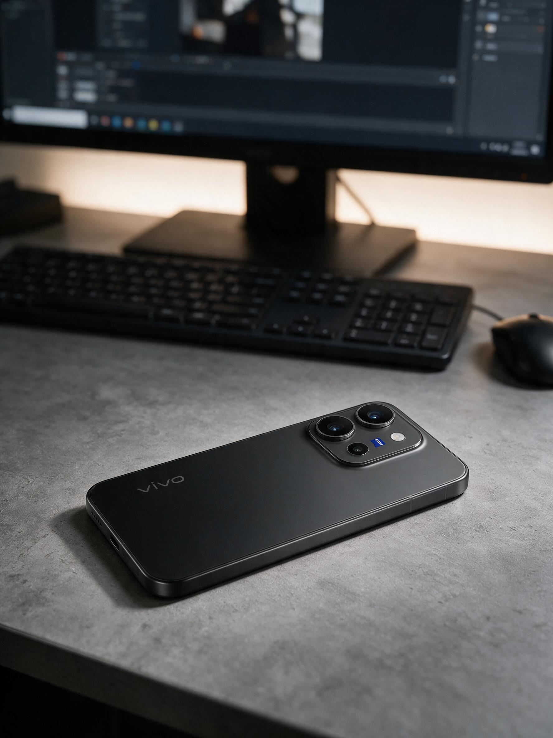 vivo X300 E 没有居中的圆形模组，用的是左侧方形模组，这设计和质感大家