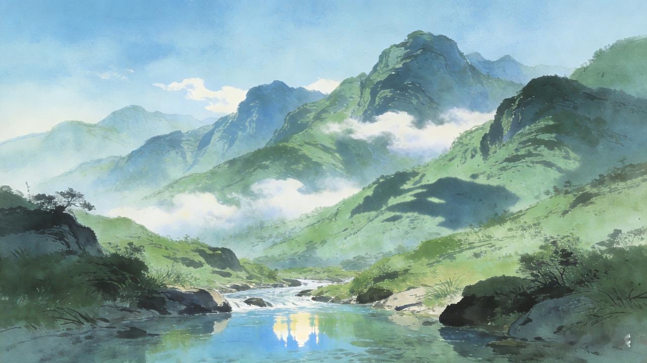 下联，请雅对下联：云淡风轻。

“山青水净，云淡风轻”，对仗自然，意境清雅，读来