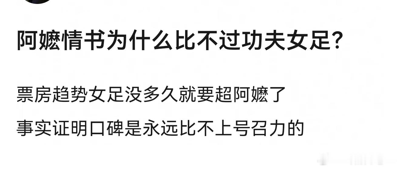 功夫女足破7亿票房想挑阿嬷情书和功夫女足的心呼之欲出可惜明白人还是多两部电影都是