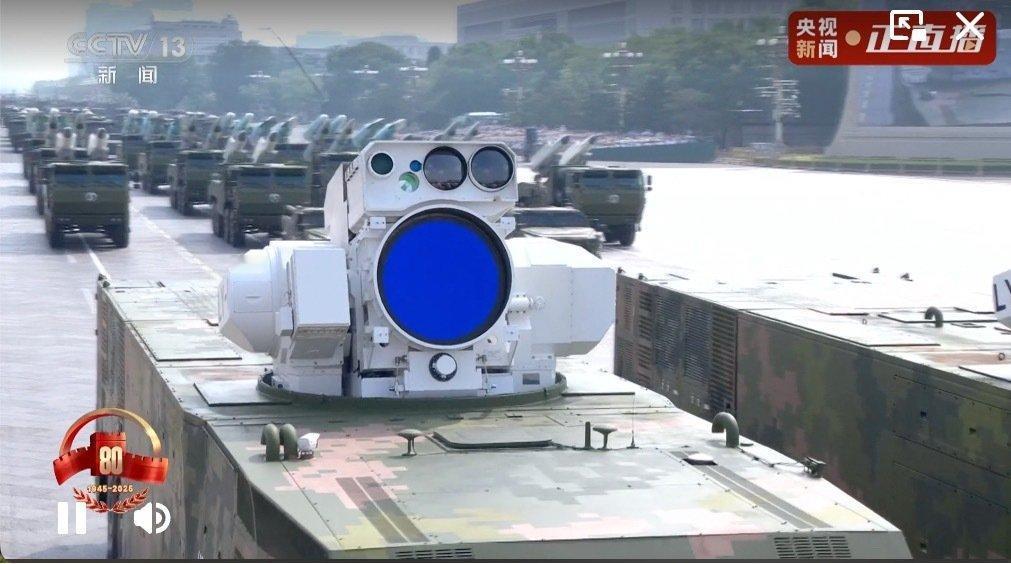 LY-1是舰载激光武器，可以在不到1秒的时间，完成雷达预警→AI威胁排序→激光功