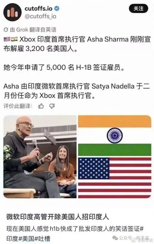 所以印度最大的出口商品就是印度人？ 