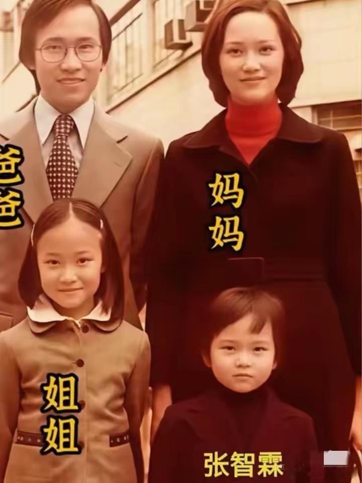 张智霖也是中了基因彩票 