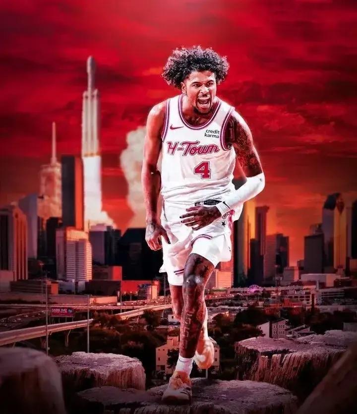 杰伦格林涨球了，火箭加时战胜雷霆，继续紧追前面的勇士了。
第一，没有申京在内线，