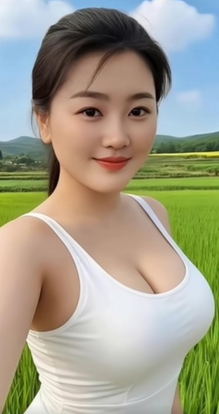 田园少女，笑靥如花，清新自然，漂亮和善良，你会选择哪个 田园里的美女 曲靖阿诗玛