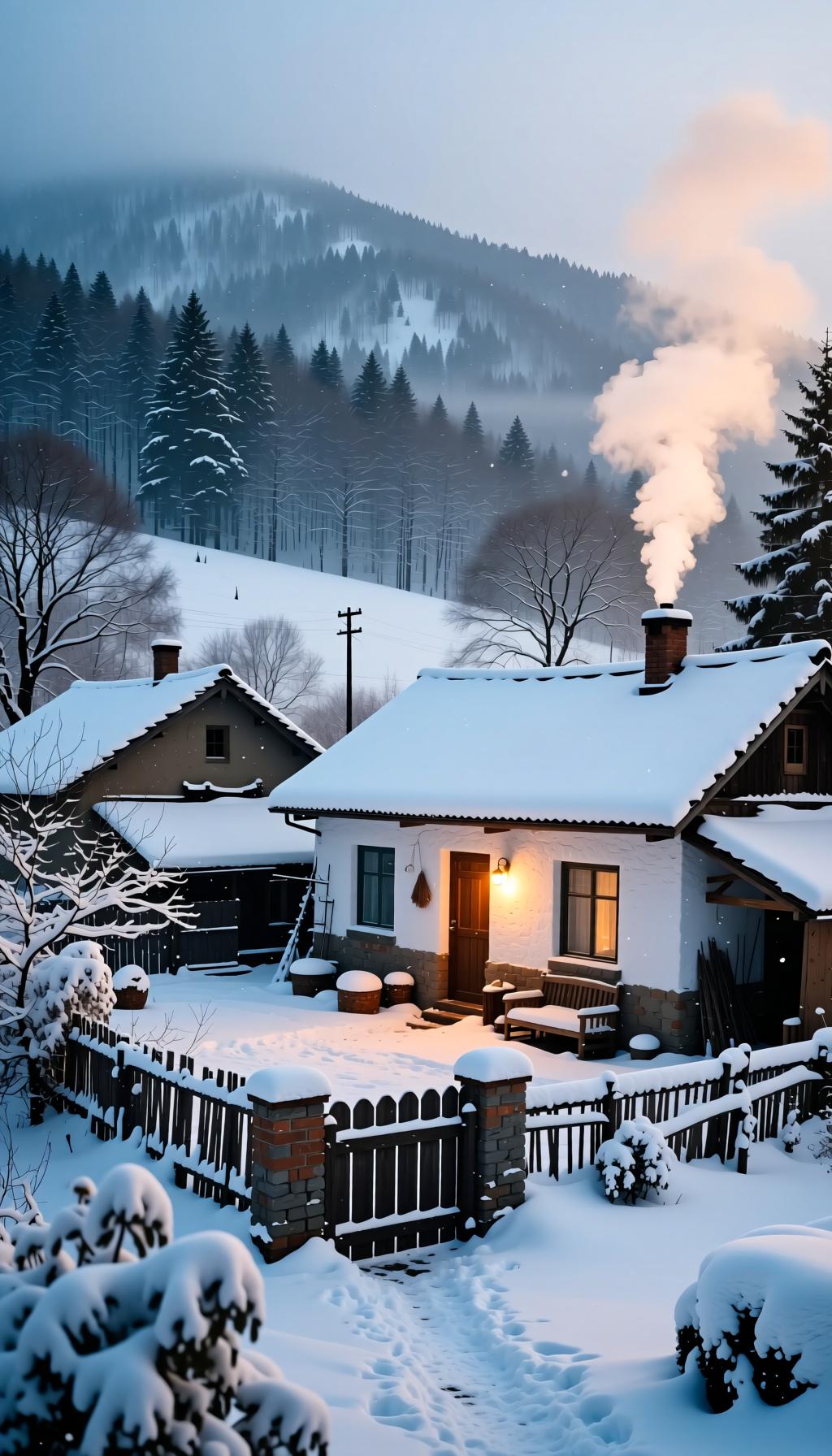 雪地，美图雪后的美景！诗一般景色！最美的分享！