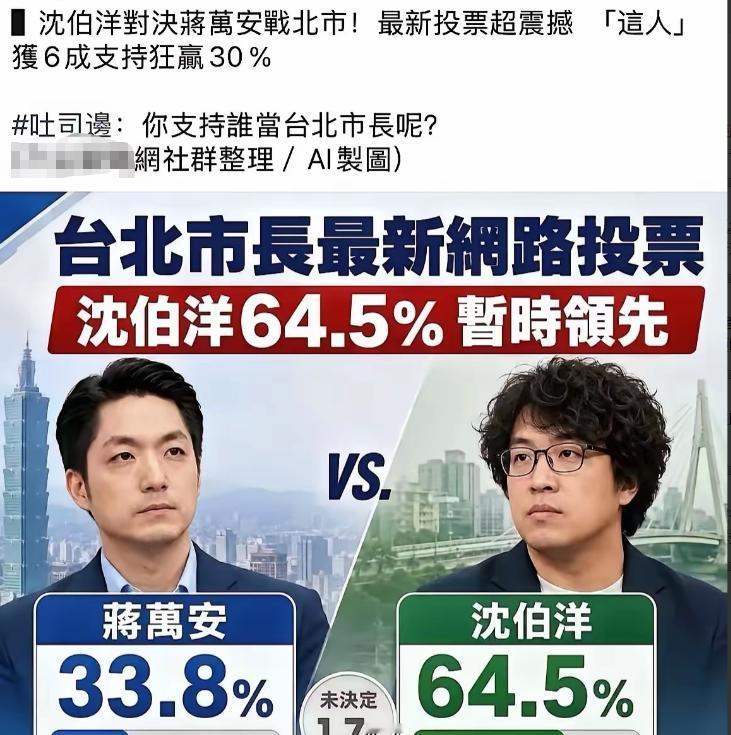 国民党持续内讧！如果沈伯洋当选台北市长，会产生什么后果？

后果会非常严重！
