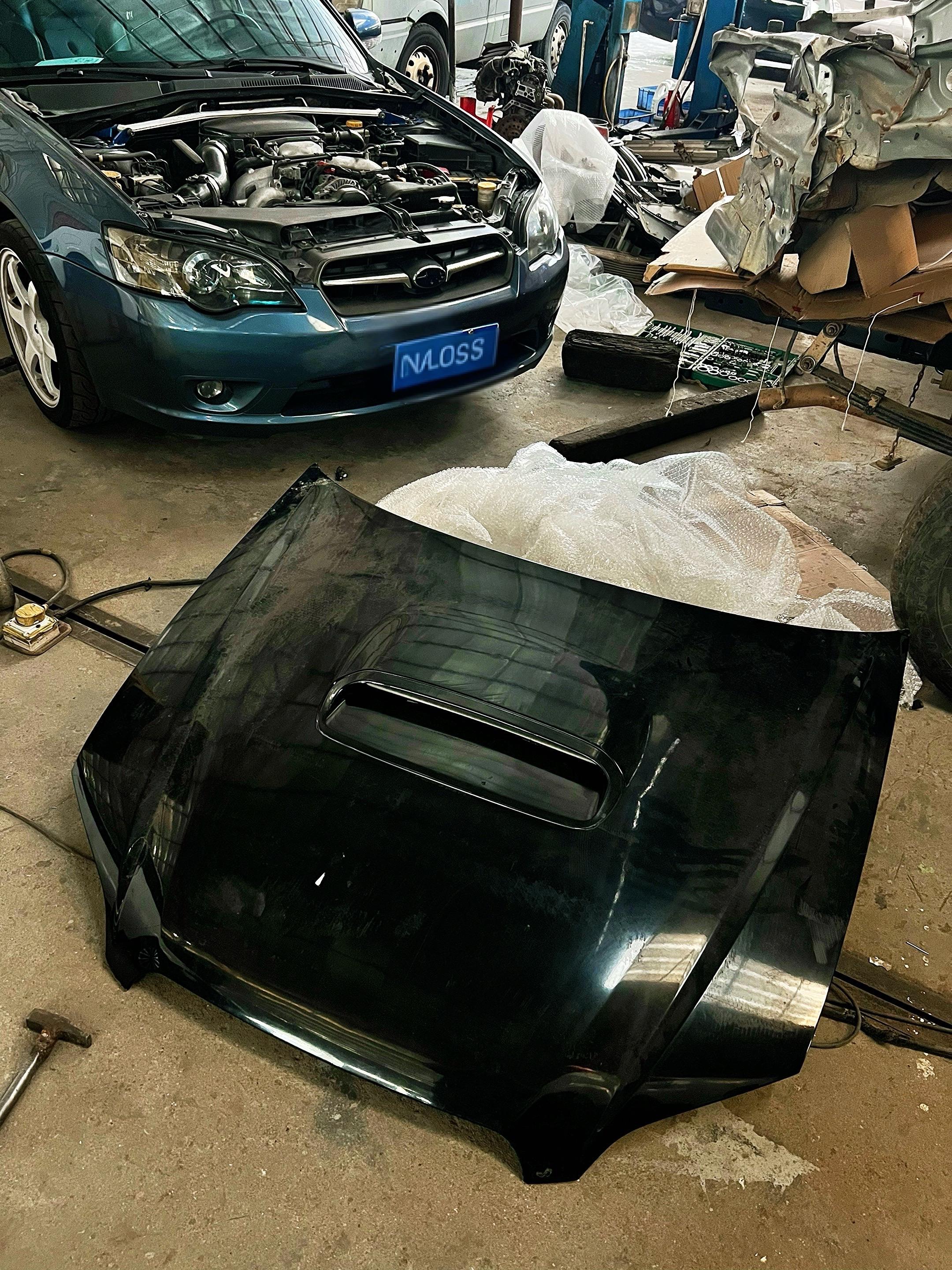 一辆拥有拉力血统的车怎么都应该配上个散热机盖吧