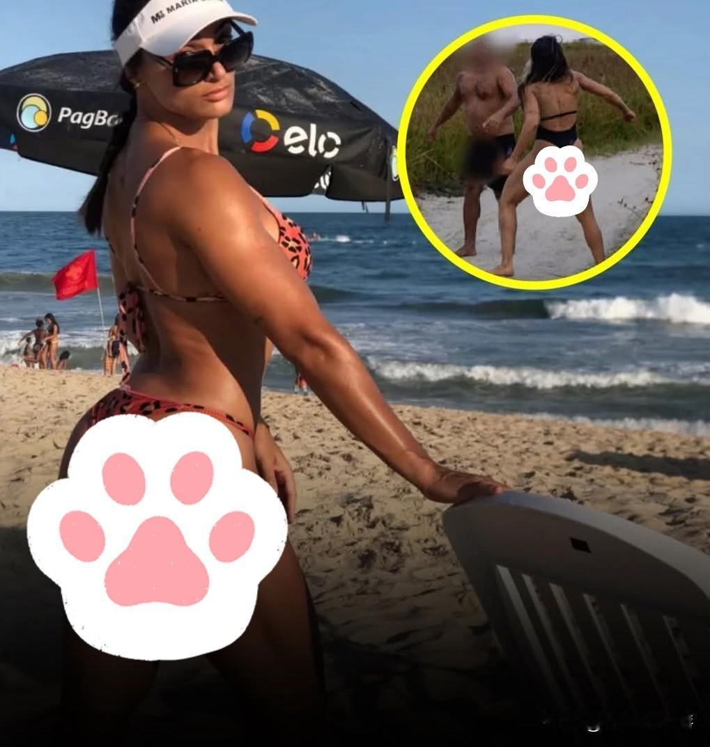 乔伊斯·维埃拉（Joyce Vieira）是一名巴西武术家，当时她正在海滩上拍摄